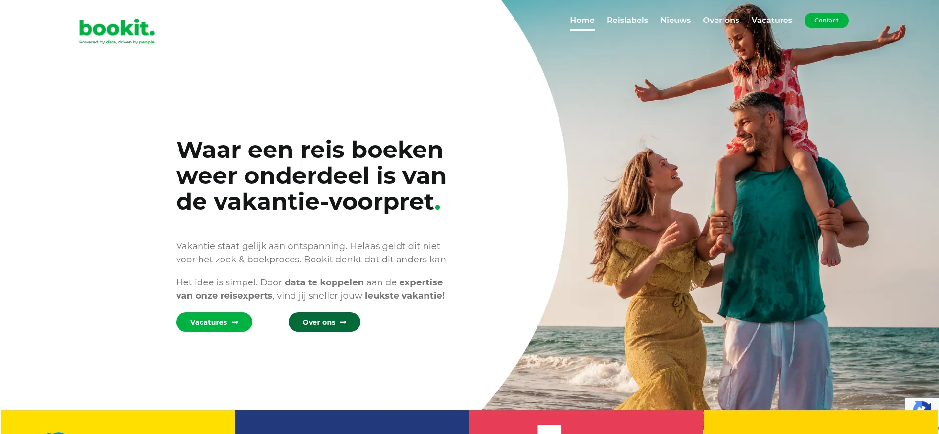 Screenshot of brc.nl homepage