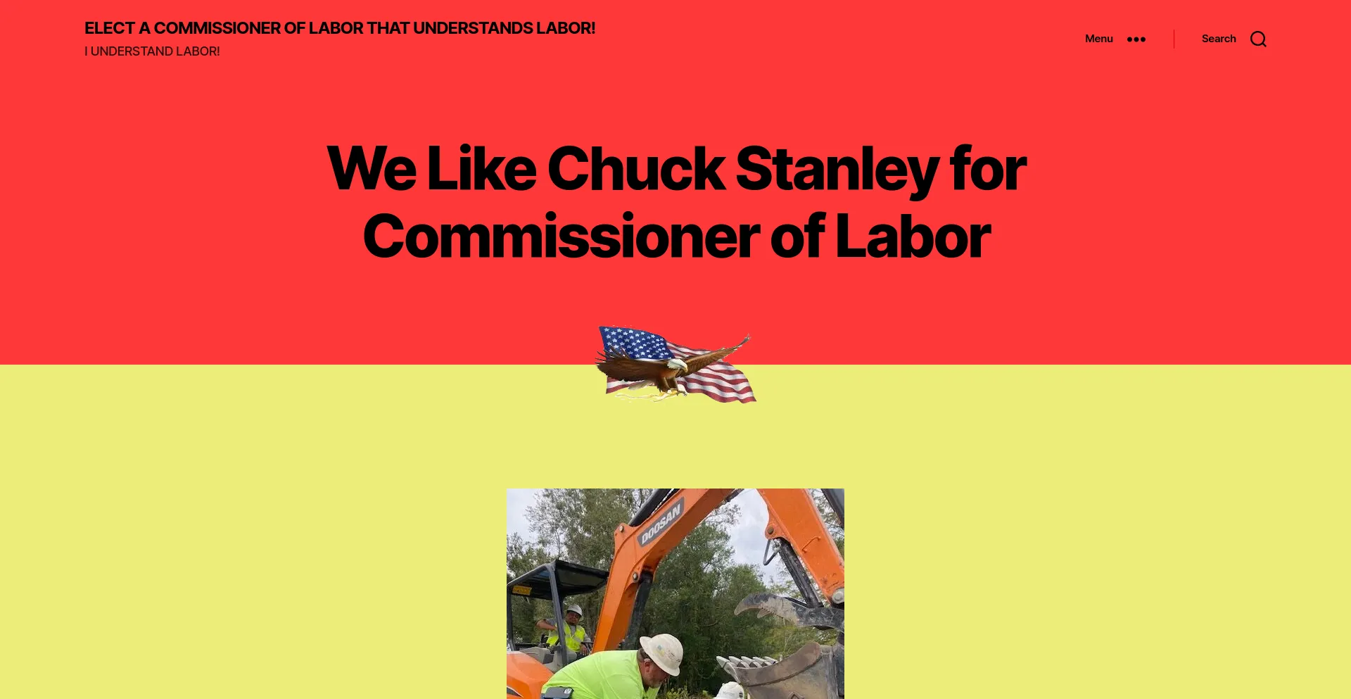 chuckstanleyforcommissioneroflabor.com