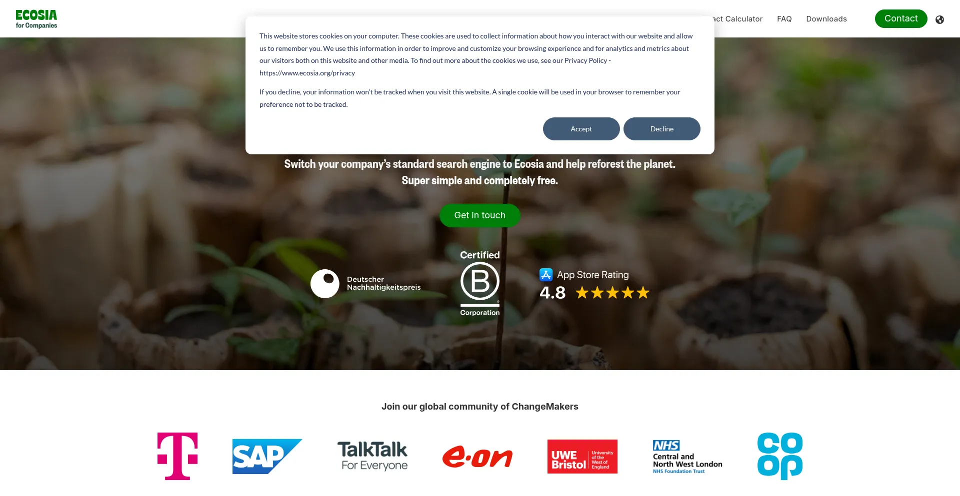 companies.ecosia.org