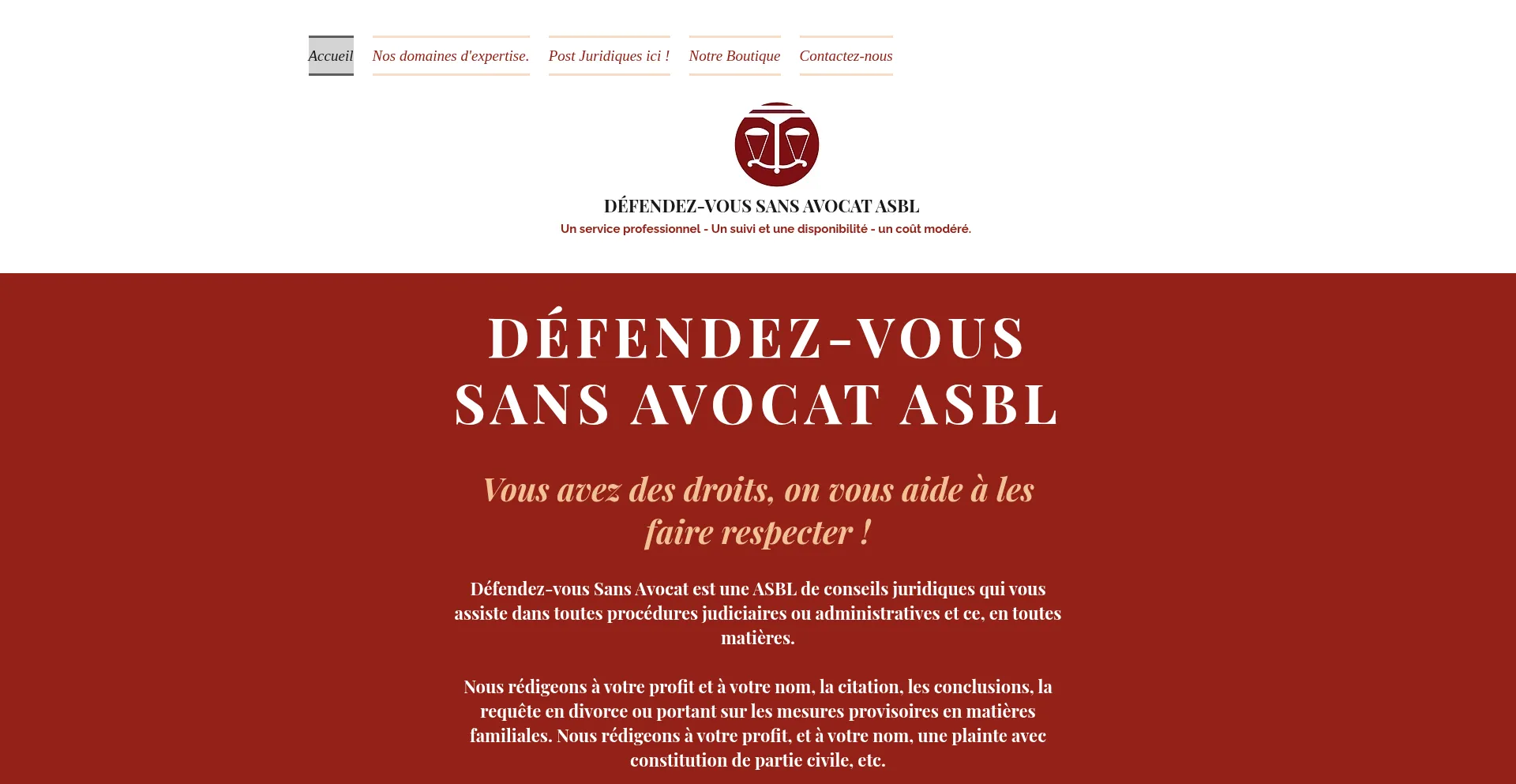 defendezvoussansavocat.be