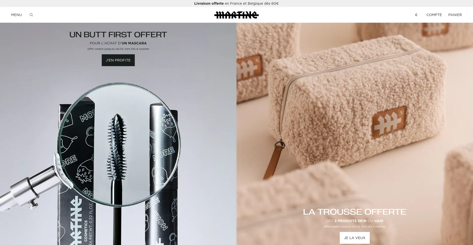 martinecosmetics.com