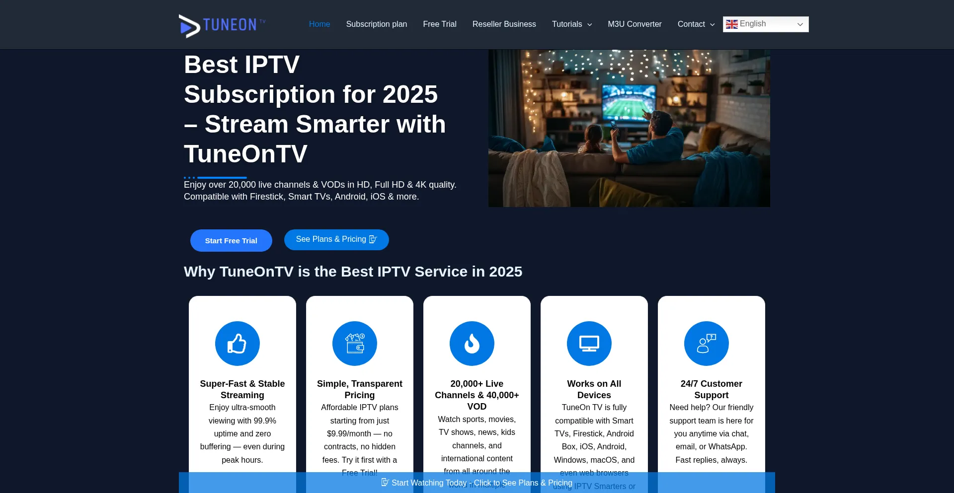 tuneontv.com